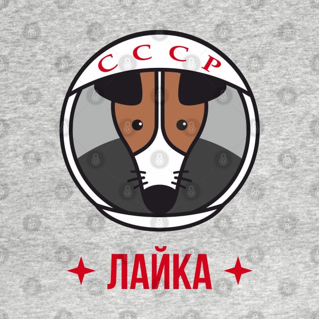 Laika - dog cosmonaut by FAawRay